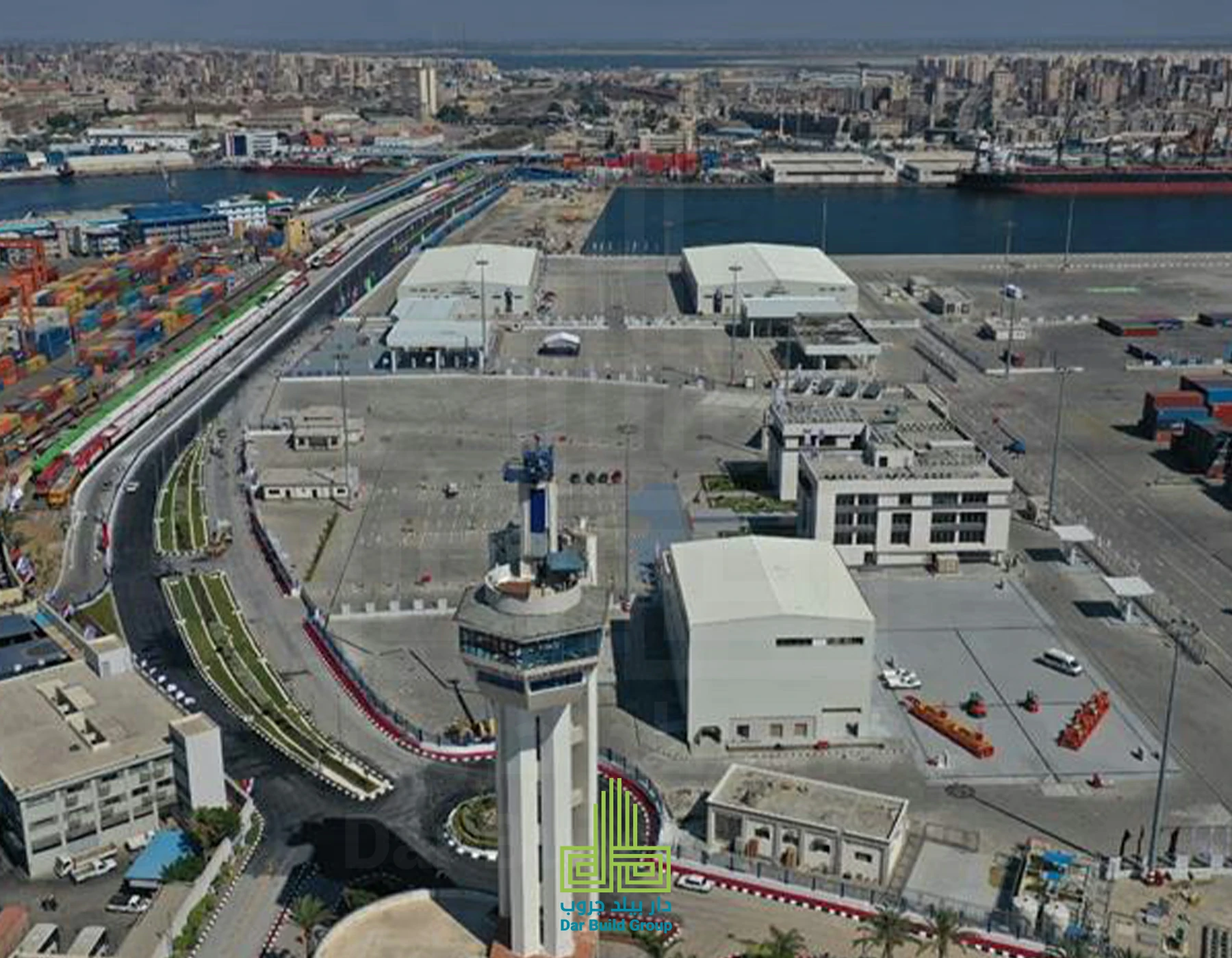 محطة تحيا مصر - بميناء الاسكندرية - دار بيلد جروب