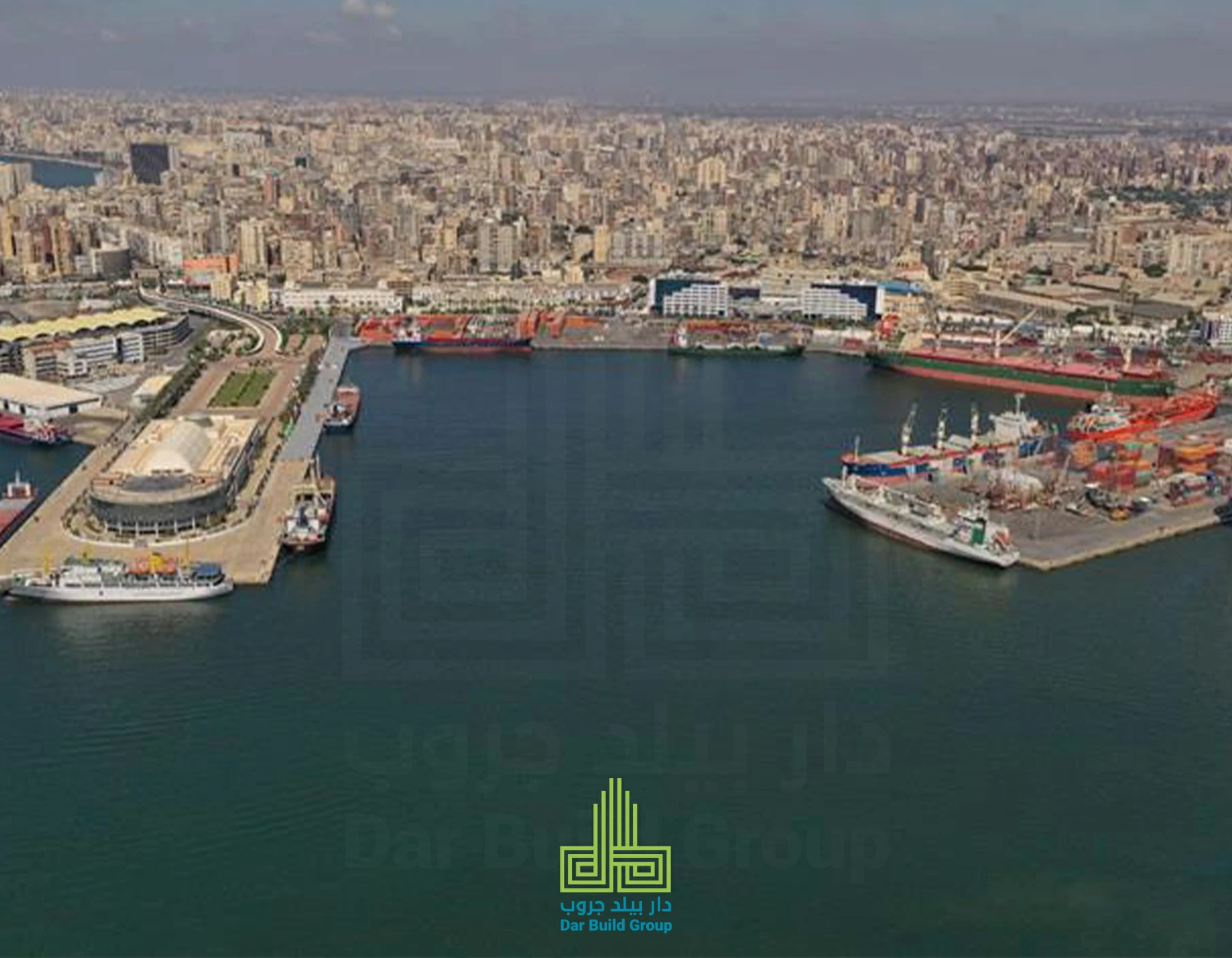 محطة تحيا مصر بميناء الاسكندرية- دار بيلد جروب