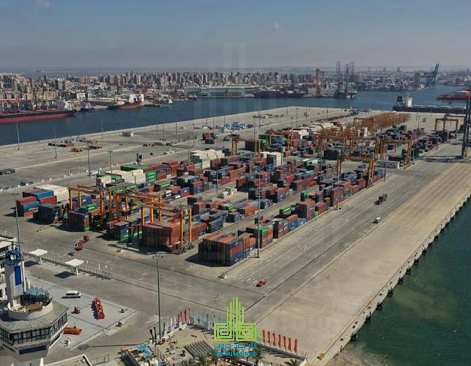 محطة تحيا مصر متعدد الاغراض بميناء الاسكندرية-دار بيلد جروب